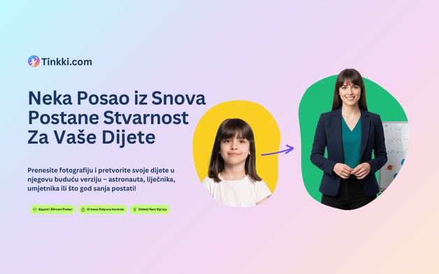 Tinkki Generator Portreta iz Snova za Djecu Istaknuta Slika